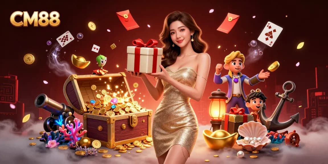 CM88 offers an exciting online casino experience featuring stunning visuals of games and rich traditional themes.