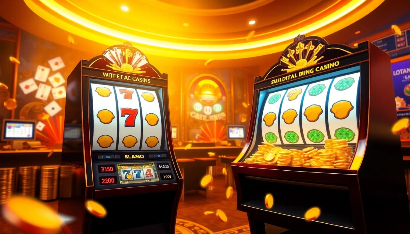 Nikmati kemenangan yang mengasyikkan di aman788 dengan mesin slot yang berwarna-warni dan elemen kasino.