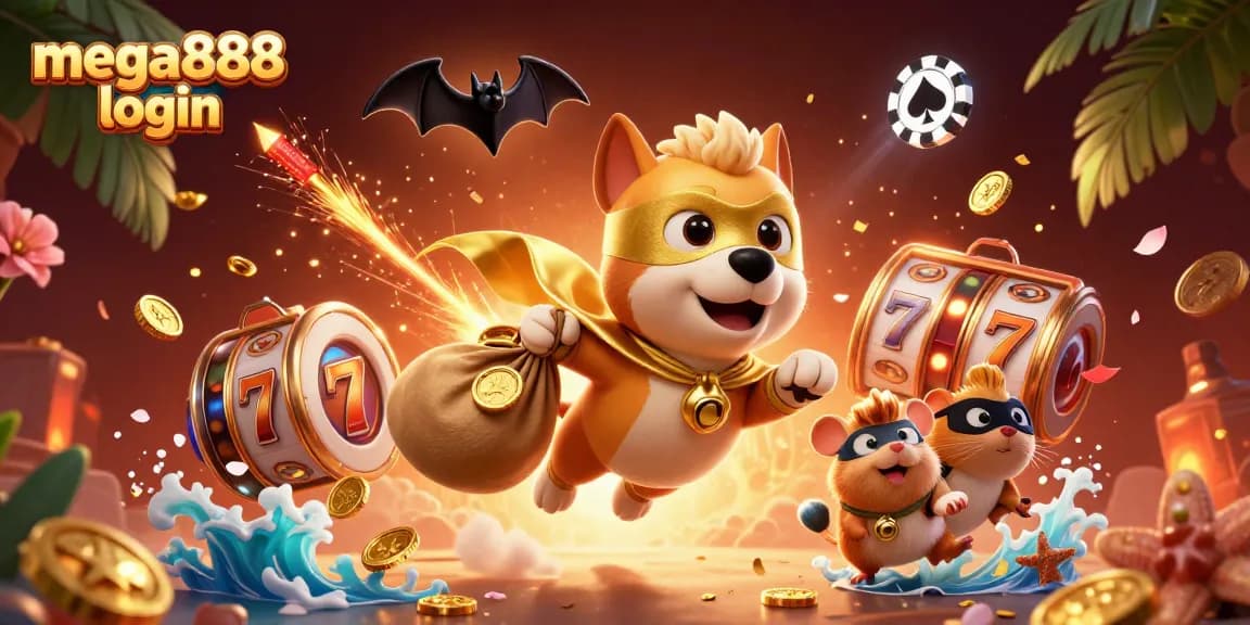 Libatkan dengan login mega888 untuk meneroka permainan yang mendebarkan dengan anjing superhero di tengah elemen kasino yang dinamik.