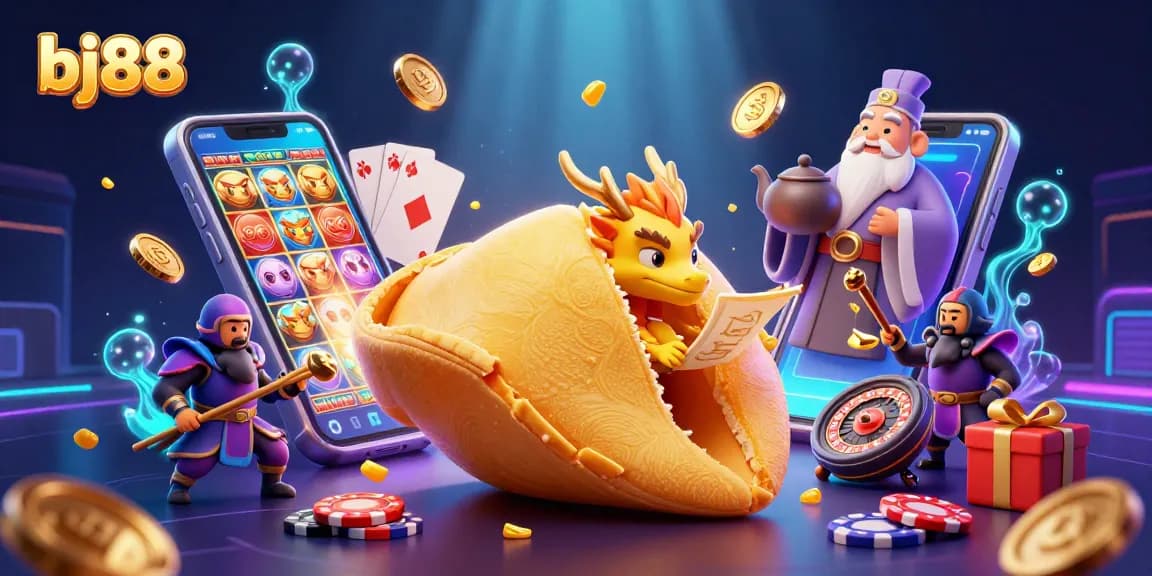 Experience thrilling bets at bj88 with vibrant casino elements and action-packed gaming scenes.