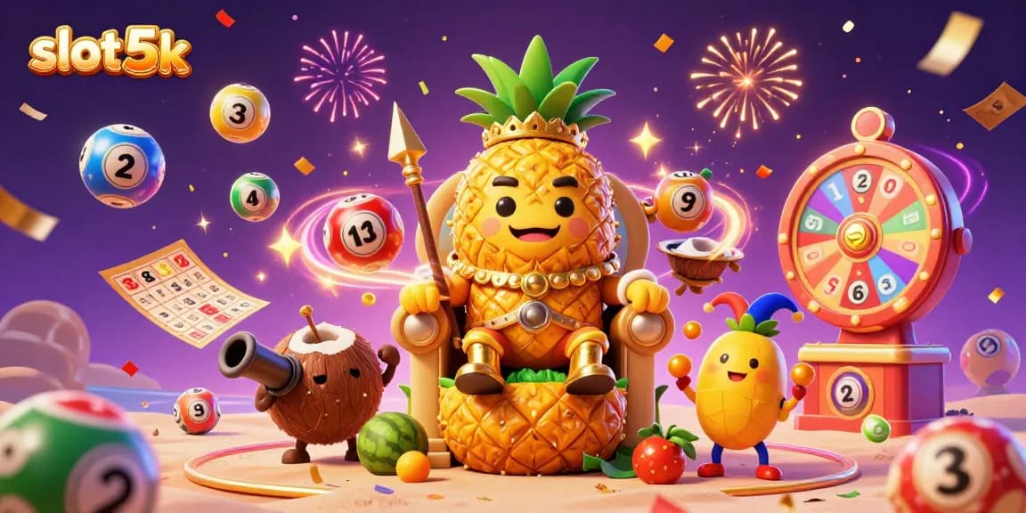 Play exciting slot 5k games with vibrant jackpots in a lively casino scene filled with energy.
