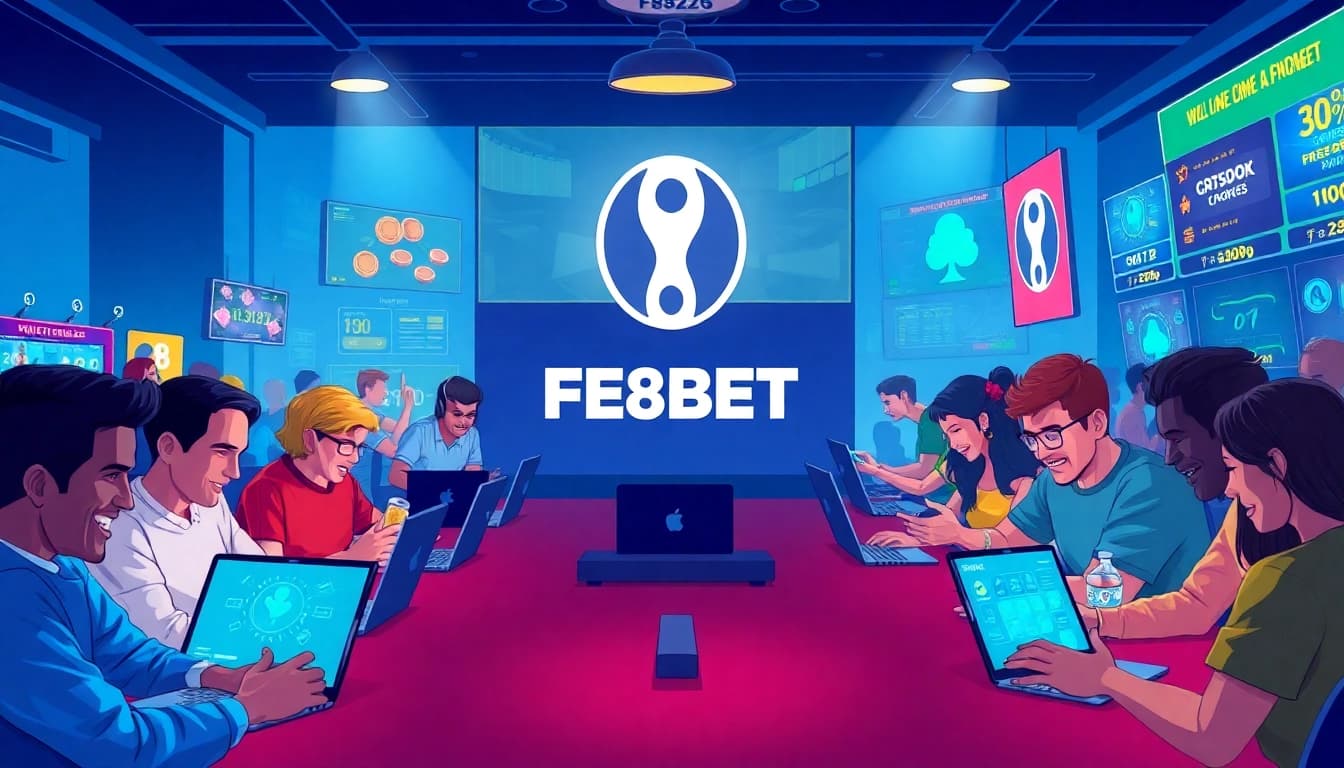 Exciting gaming scene featuring F8BET platform at https://f8beta2.support/, showcasing diverse players enjoying their gaming experience.