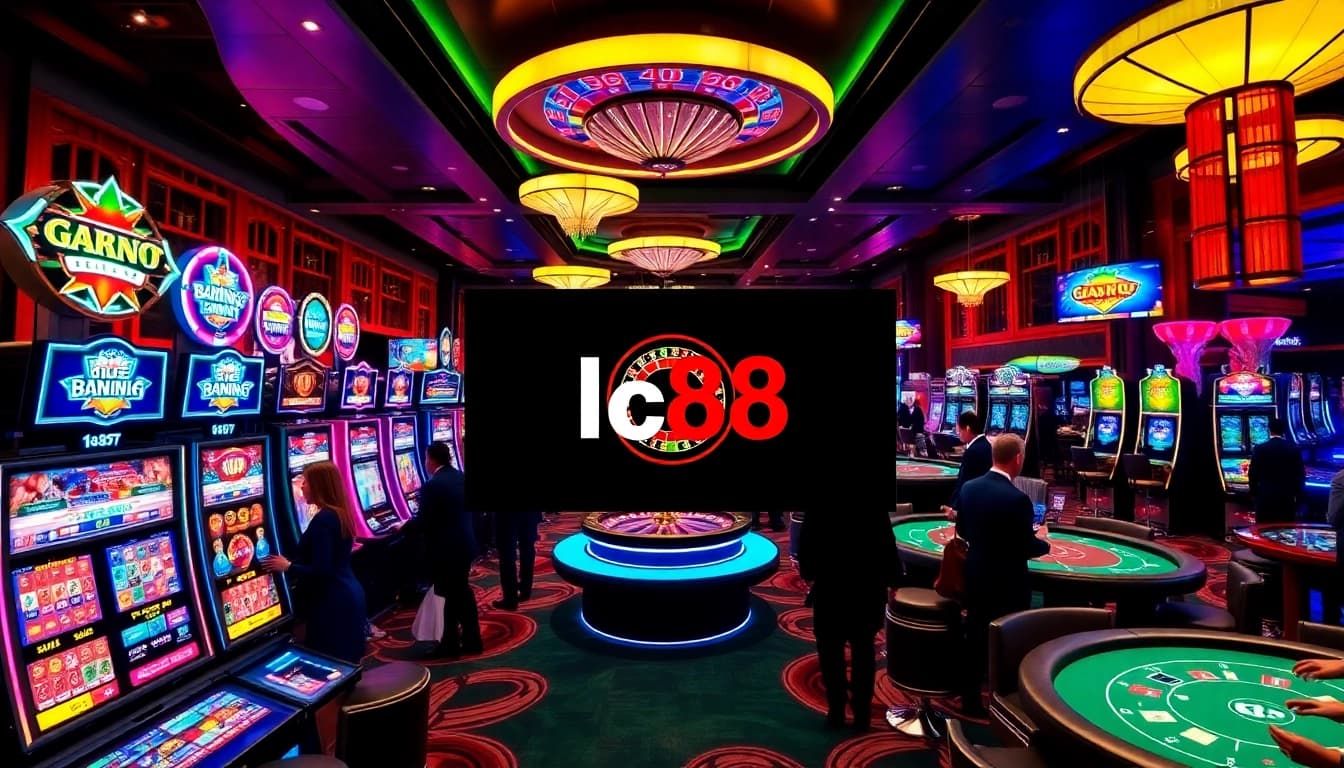 Players cheering at casino tables while enjoying exciting games at lc88.