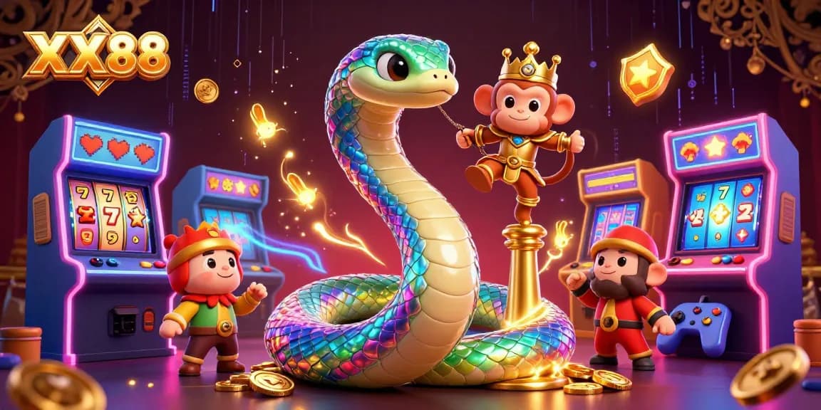 Win big with XX 88 in a vibrant, dynamic casino adventure filled with colorful game elements.