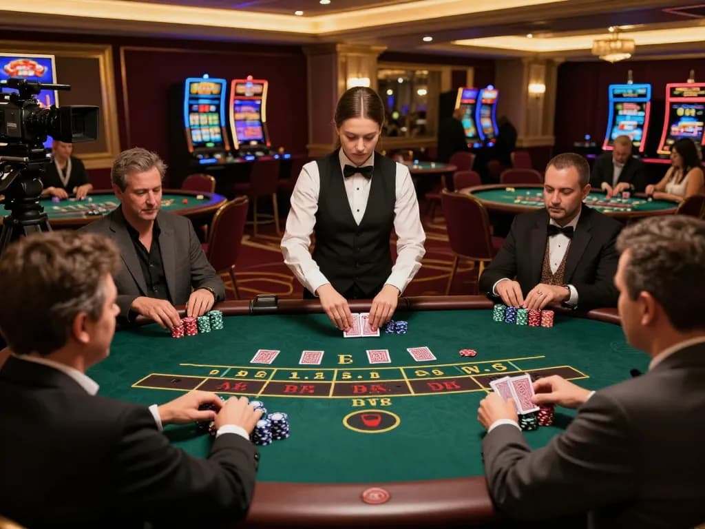 Experience the live dealer excitement at Casino SC88 with players enjoying Baccarat.