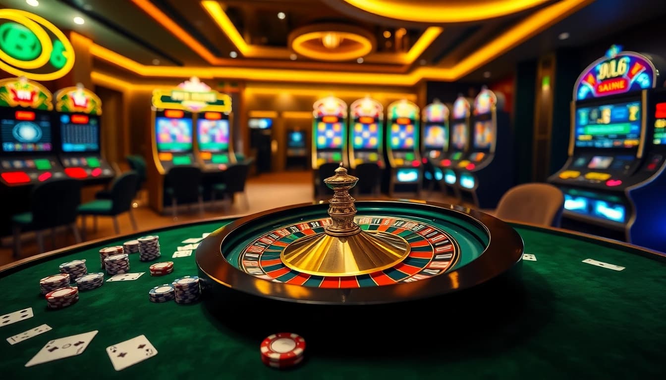 Experience the excitement of I9BET with modern gaming interfaces and classic casino elements.