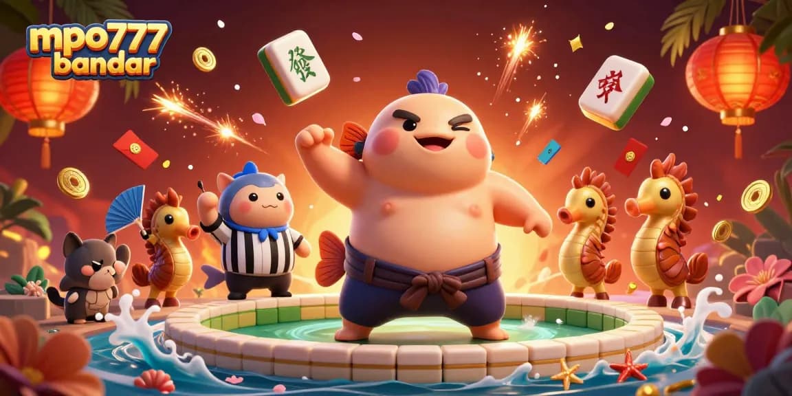 Engage with mpo777 bandar for exhilarating sports betting action in a vibrant underwater scene.