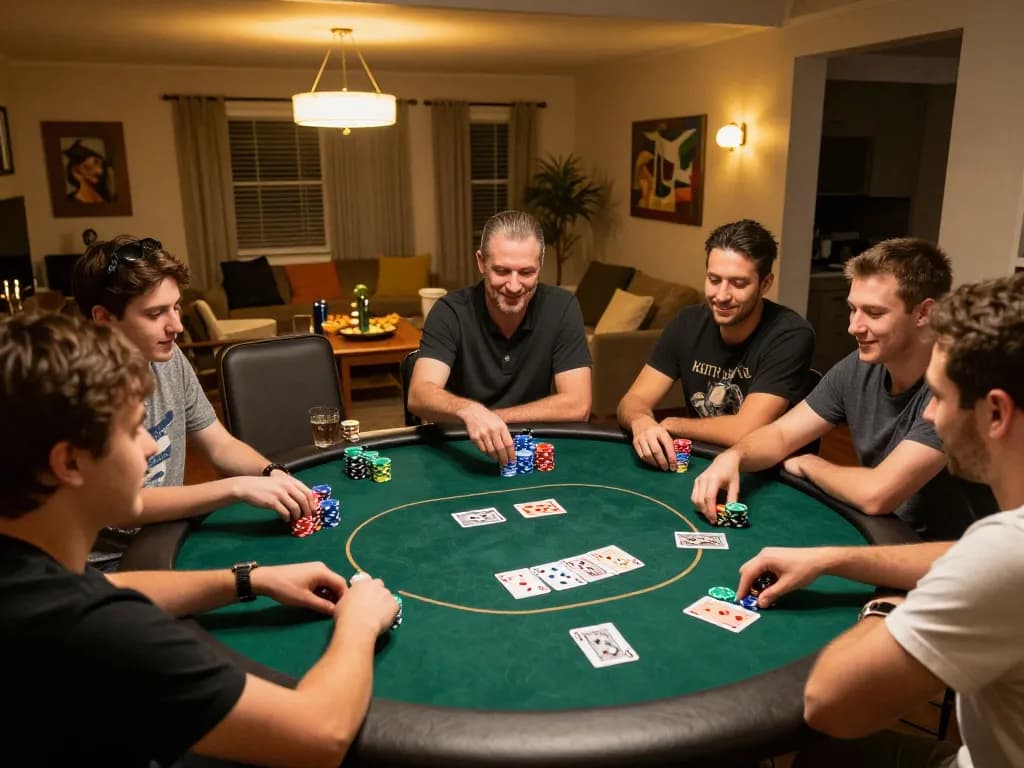 Play poker with friends at home in a lively atmosphere while enjoying the excitement of uu88 games.