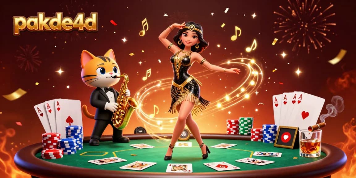 Experience thrilling wins with pakde4d in a vibrant online gambling celebration scene.