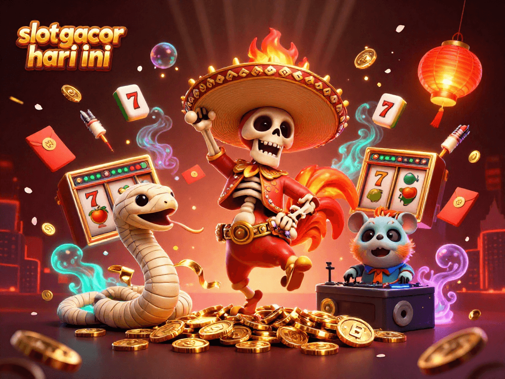 Menang besar dengan slot gacor hari ini di kasino online penuh warna dan berenergi.