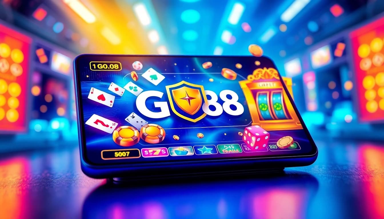 Experience GO88’s thrilling gaming platform with vibrant graphics and secure play options.