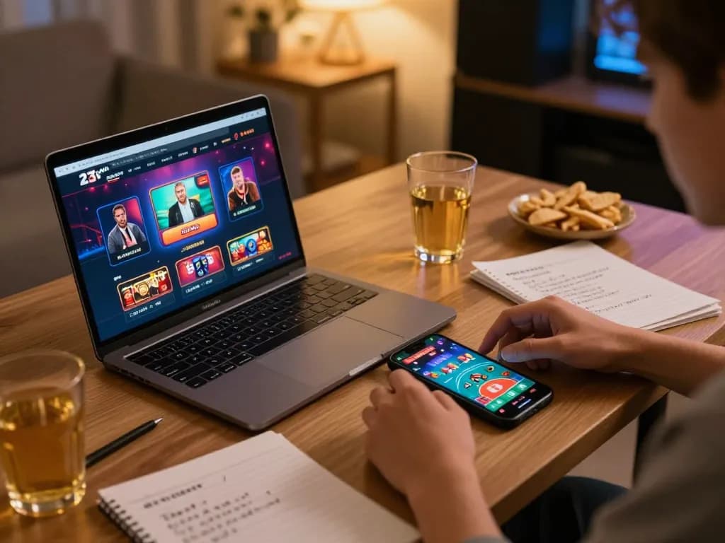 Engaging gameplay session on 23win online casino platform, showcasing dynamic betting actions.
