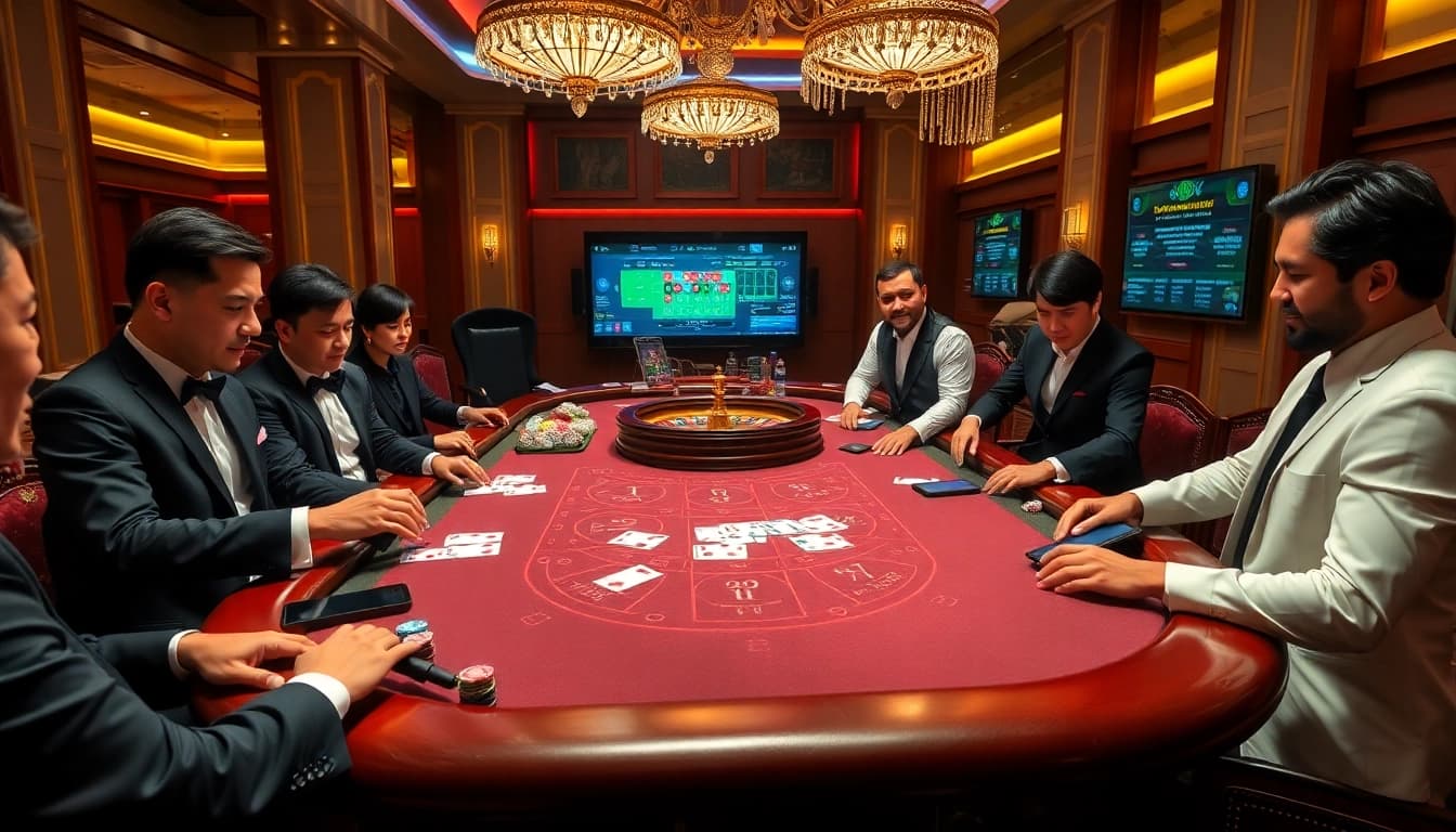 Engaging baccarat gameplay with the thrill of betting and strategy on 99ok.
