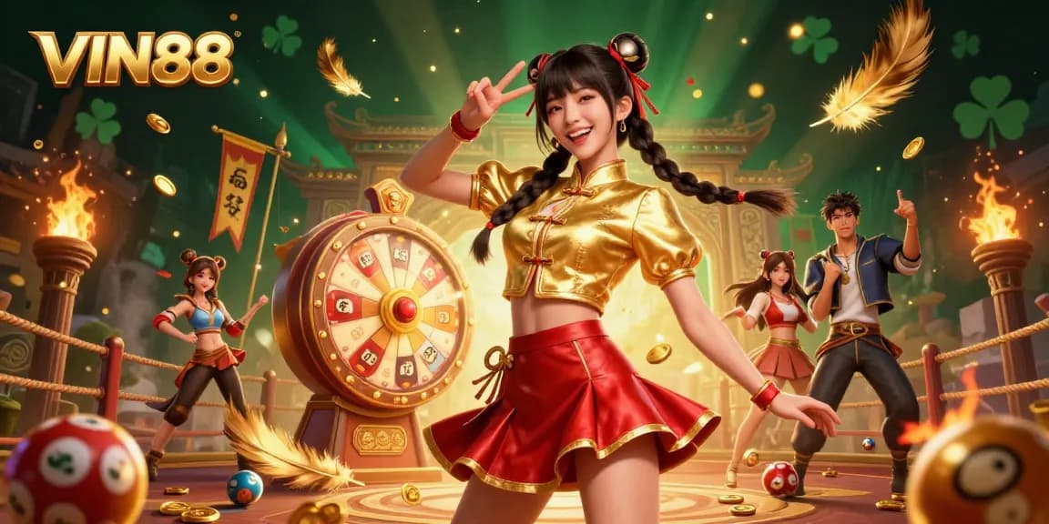 Engage with VIN88, a vibrant online casino featuring immersive game elements and joyful atmosphere.