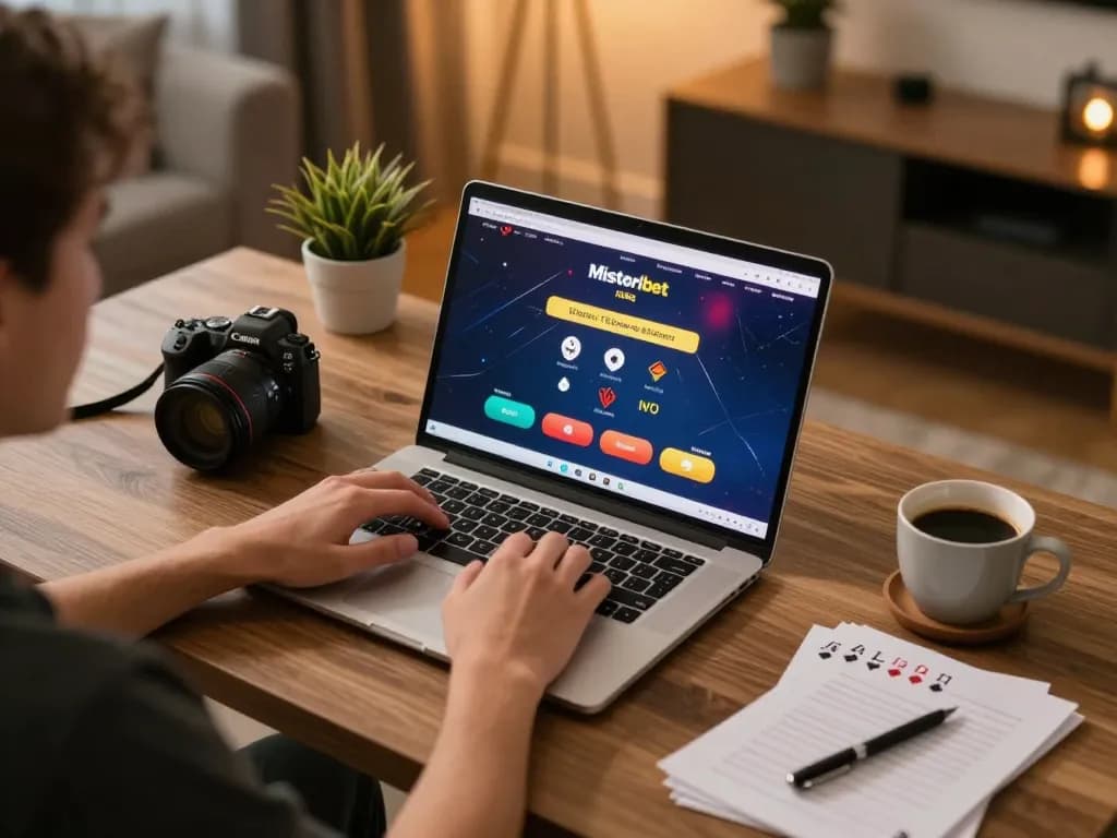 Engaging online gaming on the Misteribet platform, showcasing responsible gambling strategies with almlive