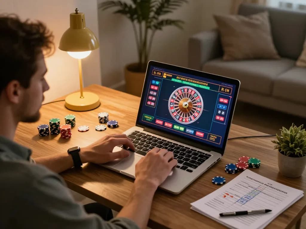 Engaging with online gaming, exploring m104 betting tactics in a cozy home setting