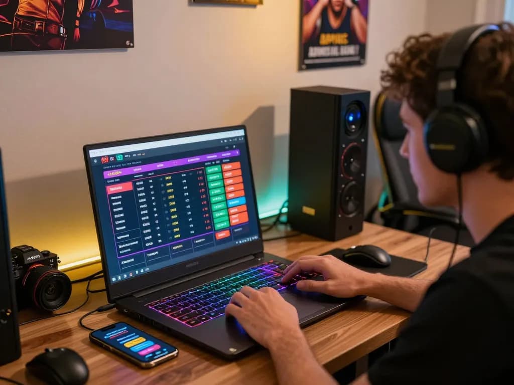 Player immersed in the exciting online gaming experience at TT88, showcasing vibrant betting interface and energetic atmosphere.