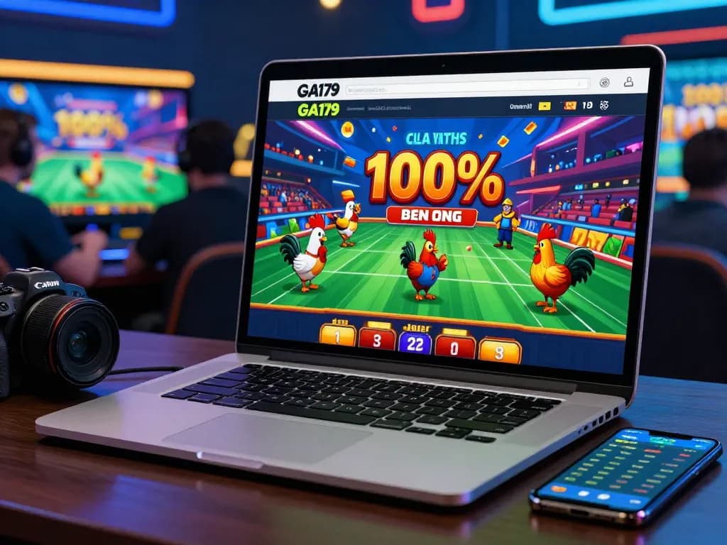 Exciting GA179 online gambling environment showcasing 100% promotion.