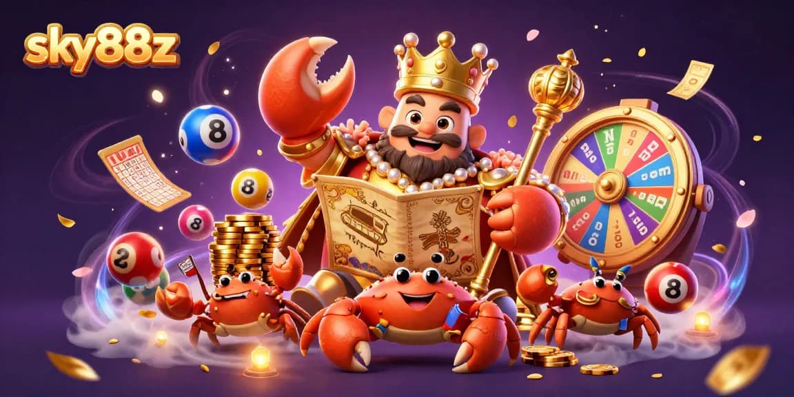 Engage in thrilling gameplay with sky88z's vibrant lottery and gaming scene.
