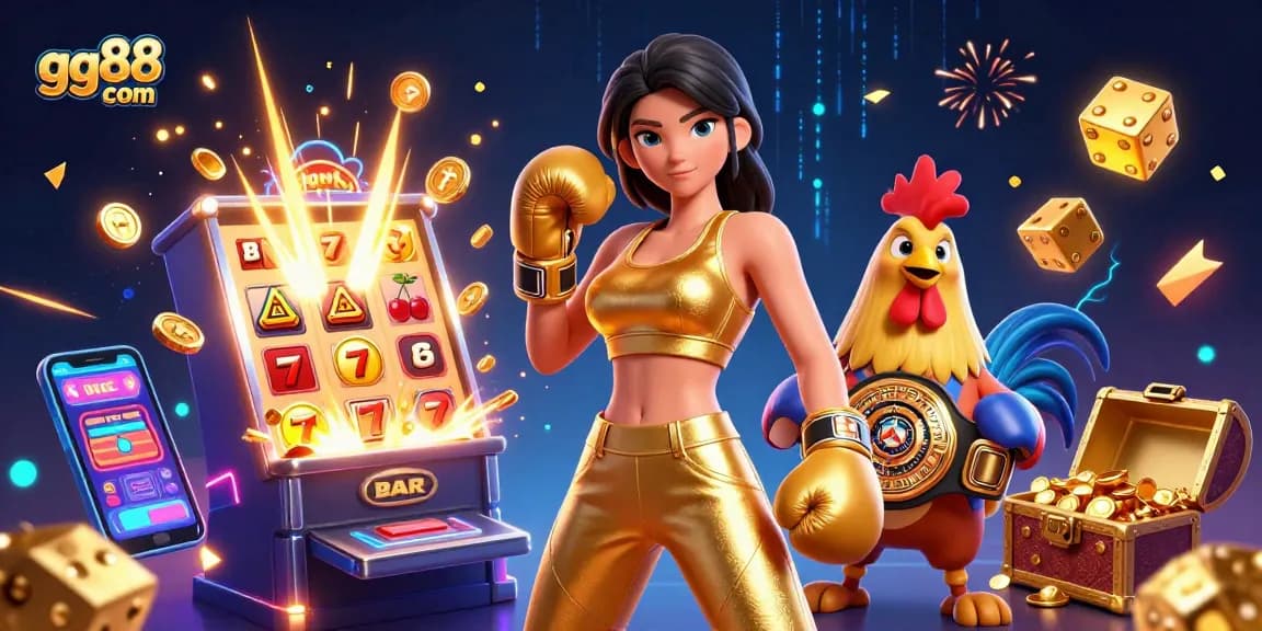 Spin the reels and win big at gg88 com with thrilling casino games and vibrant imagery.