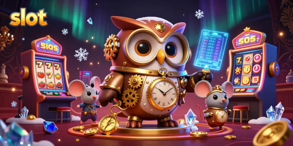 Menangkan permainan slot dengan gambar slot yang penuh warna dan simbol kemenangan.