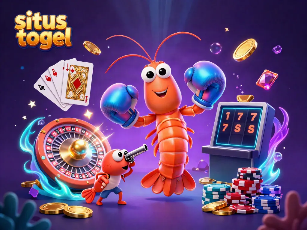 Experience exhilarating excitement with situs togel featuring dynamic casino action and colorful characters.