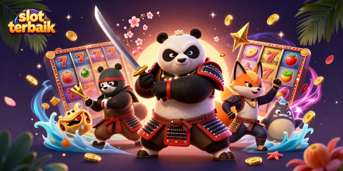 Experience the excitement of slot terbaik with dynamic characters and vibrant casino elements.
