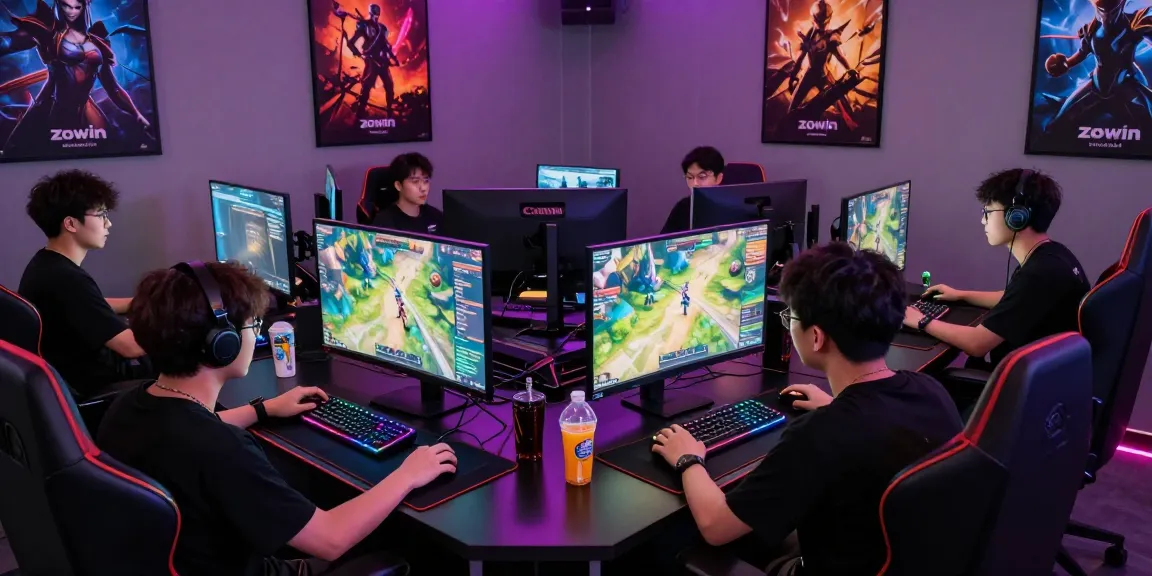 Gaming enthusiasts engaged in action at https://iros.gb.net/, showcasing vibrant gaming setups and competition.