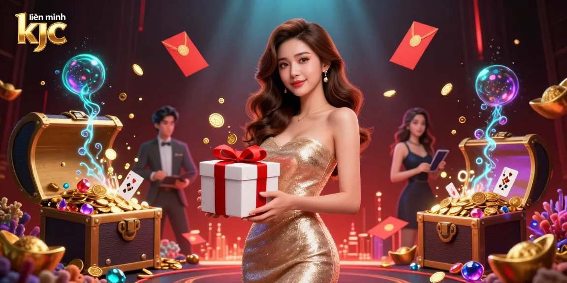 Engage with the festive atmosphere of liên minh kjc, showcasing vibrant casino themes and celebratory elements.