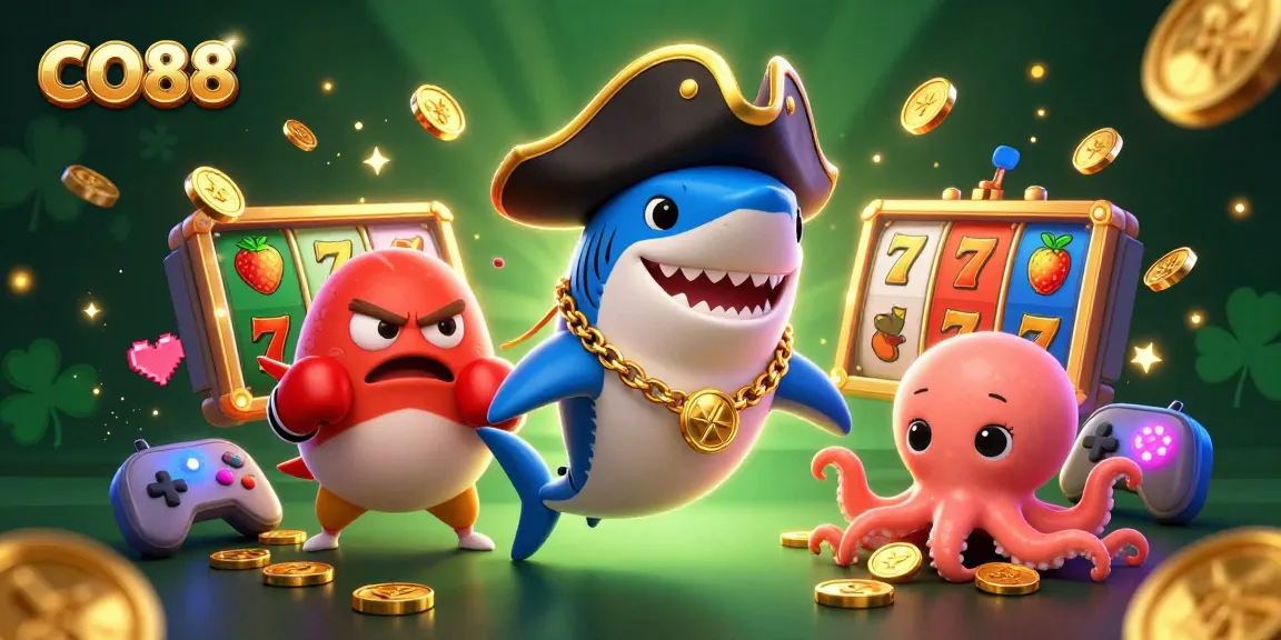Experience thrilling wins at CO88 with exciting slot games and colorful 3D characters!