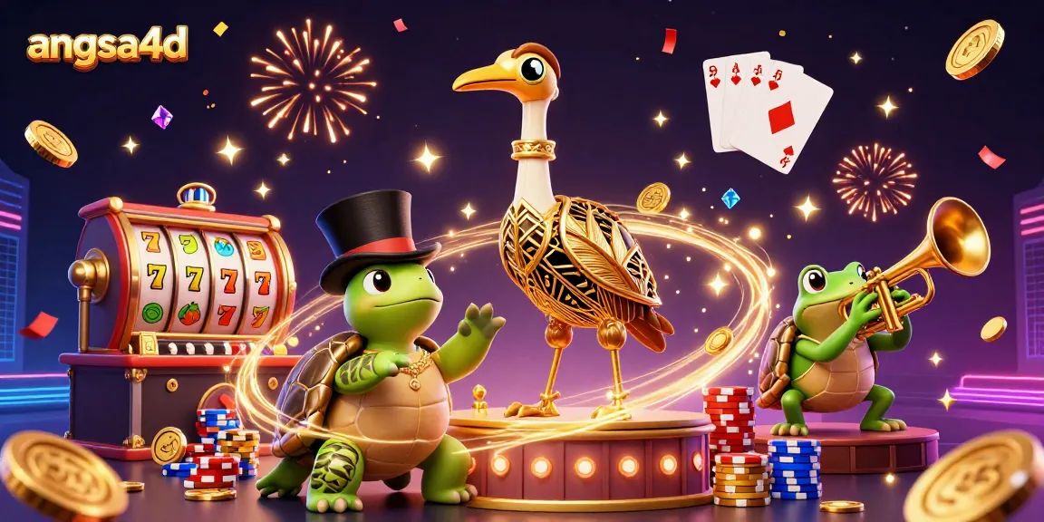 Experience winning big with angsa4d, featuring vibrant 3D casino characters and dynamic slot reels.