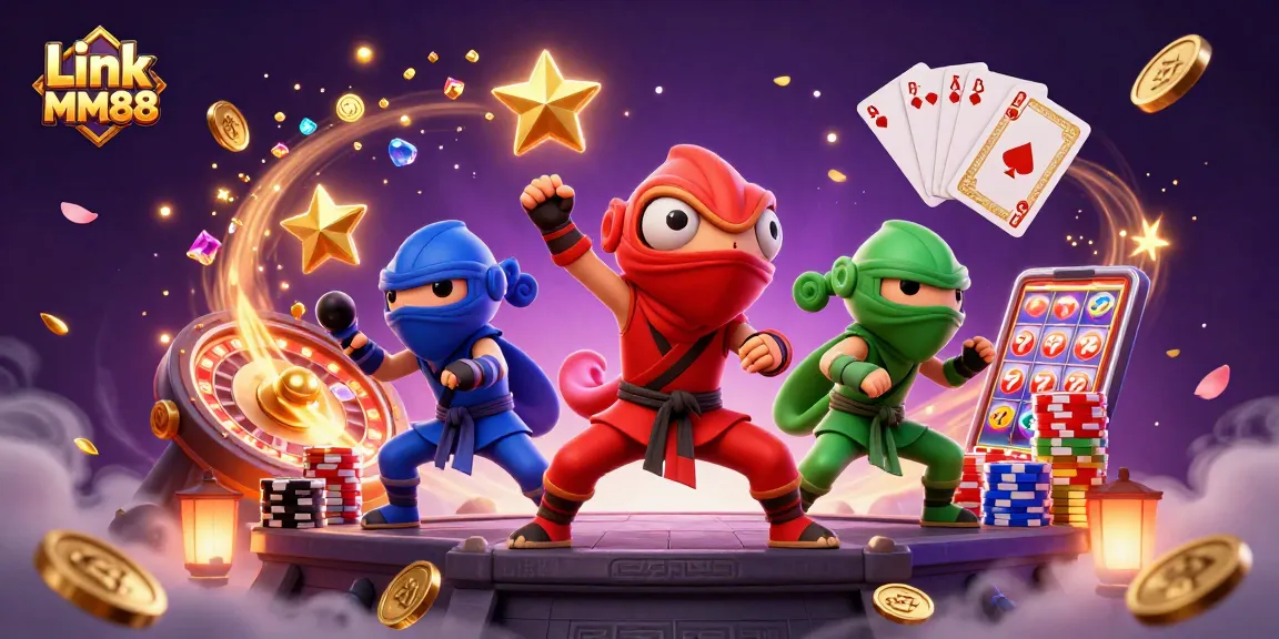 Engage with Link MM88 while activating exciting bonuses in a vibrant casino scene.