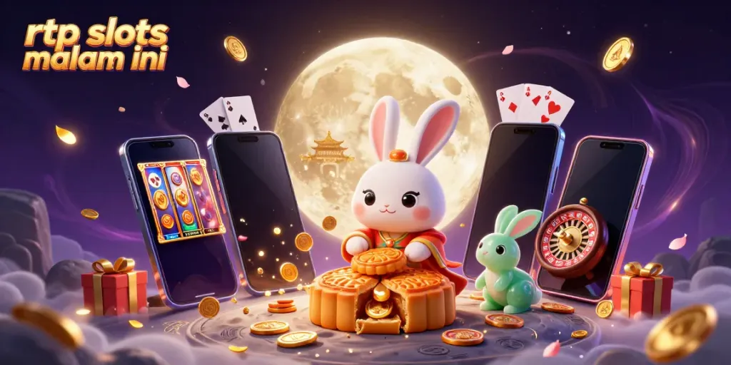 Play rtp slots malam ini with the enchanting moon rabbit and captivating elements.