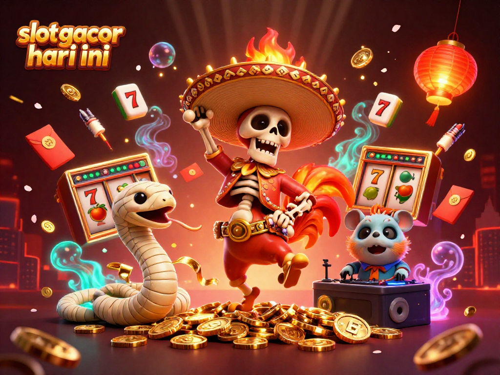 Menang besar dengan slot gacor hari ini di kasino online penuh warna dan berenergi.
