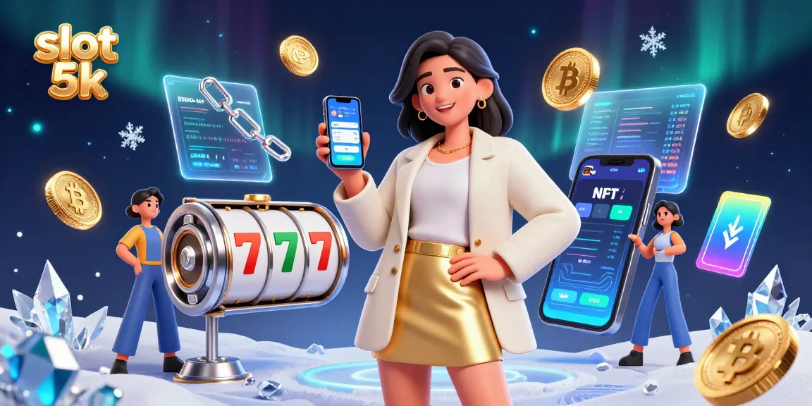 Experience the thrill of slot 5k wins with vibrant 3D casino elements and engaging characters.