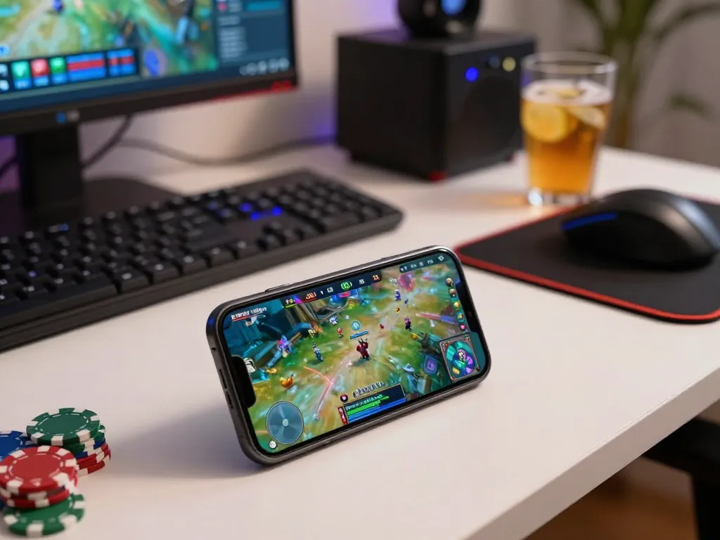 Trải nghiệm Phát sóng trực tiếp đá gà trên di động trong khi thưởng thức một không gian chơi game ấm cúng tại nhà.