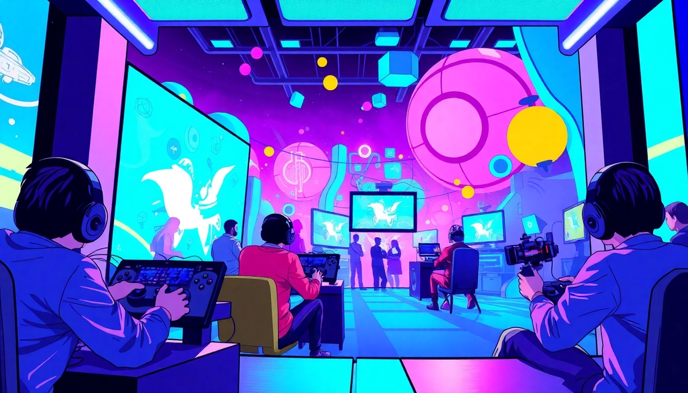 Engaging gaming scene illustrating the excitement around higame gameplay.