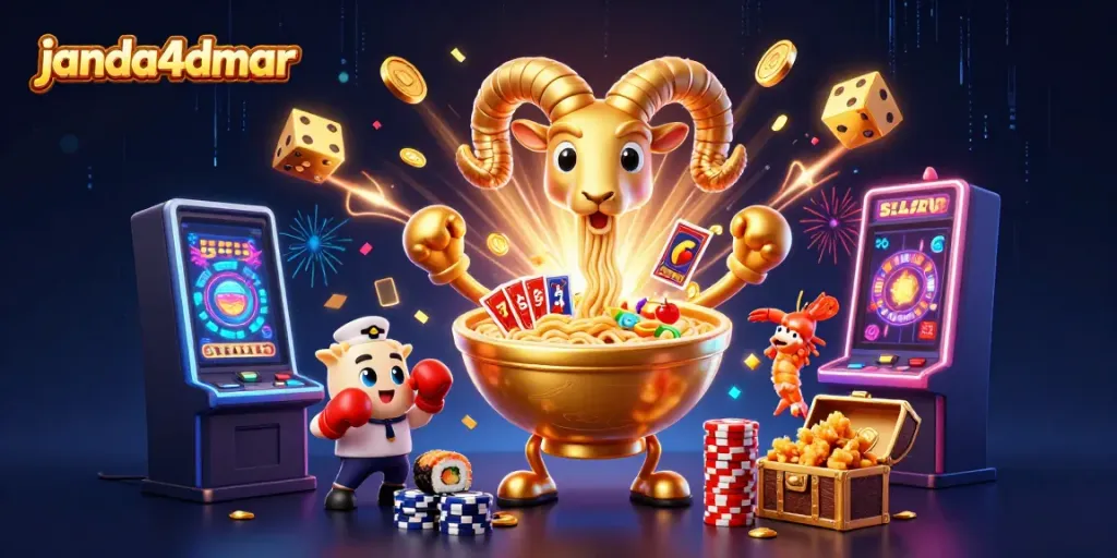 Raih kemenangan menarik dengan janda4dmar, mesin slot 3D yang spektakuler dan karakter lucu.