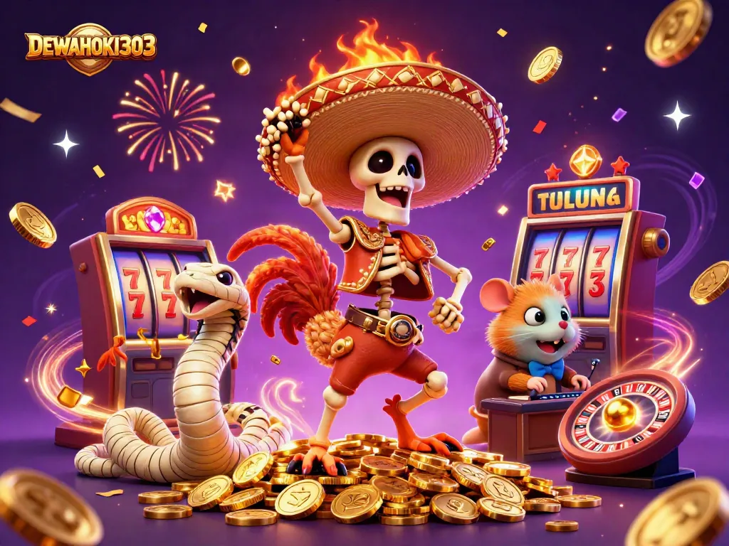 Menang besar dengan DEWAHOKI303 saat bermain slot online dengan tema menarik dan kemenangan fantastis.