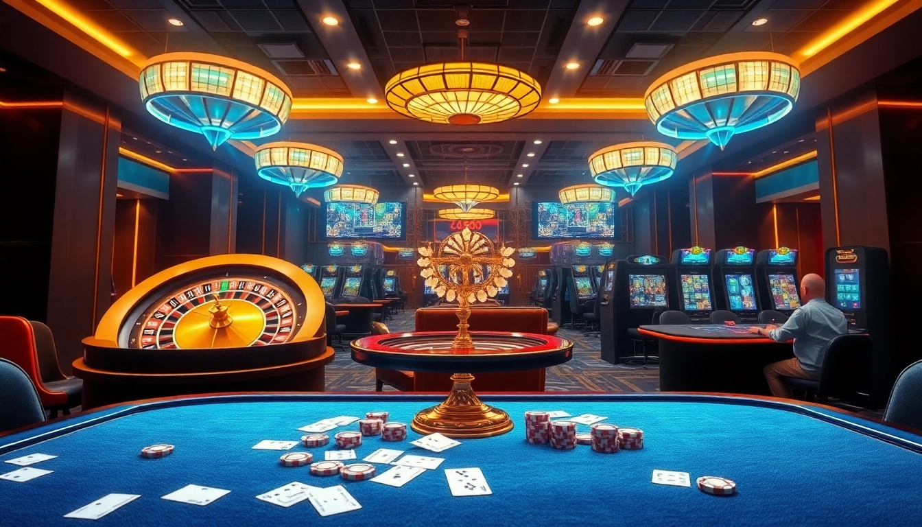 Experience thrilling gaming action at https://urr88.com/ with a stylish online casino scene.