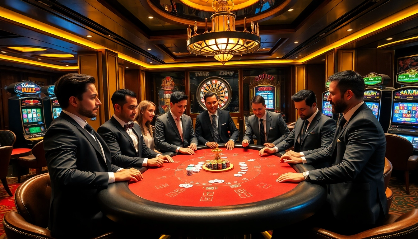 Experience the thrill of Okking with exciting poker games and vibrant casino atmosphere.