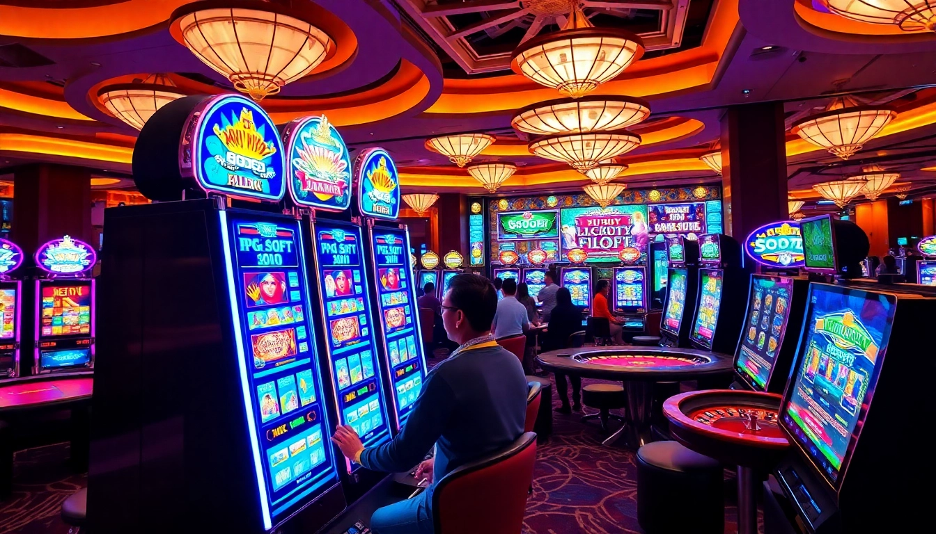 Experience exciting gameplay at link situs slot demo pg soft with vibrant slot machines.