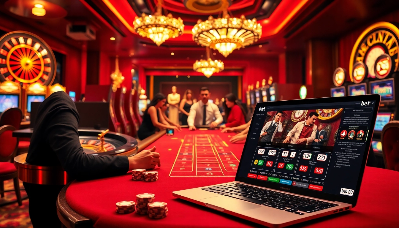 Experience the thrilling excitement of bet 88 with vibrant casino elements and professional gaming.
